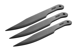 ACEJET BOWIE SHADOW Steel - Vrhací nůž - sada 3ks